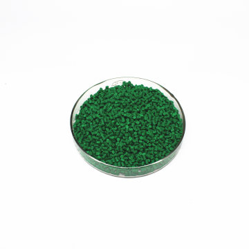 Factory Cost Qualified Anti-Flame Plastic Green Color Masterbatches for Electronic Components Need Flame Retardant Performance